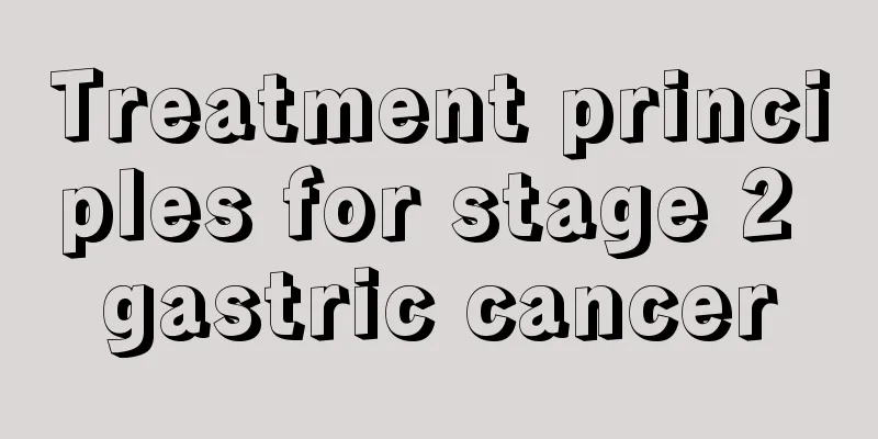 Treatment principles for stage 2 gastric cancer
