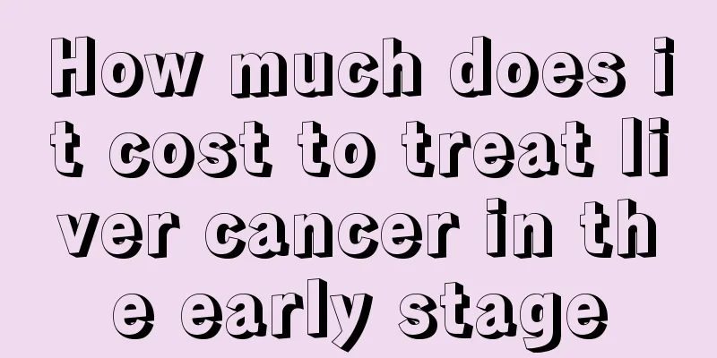 How much does it cost to treat liver cancer in the early stage