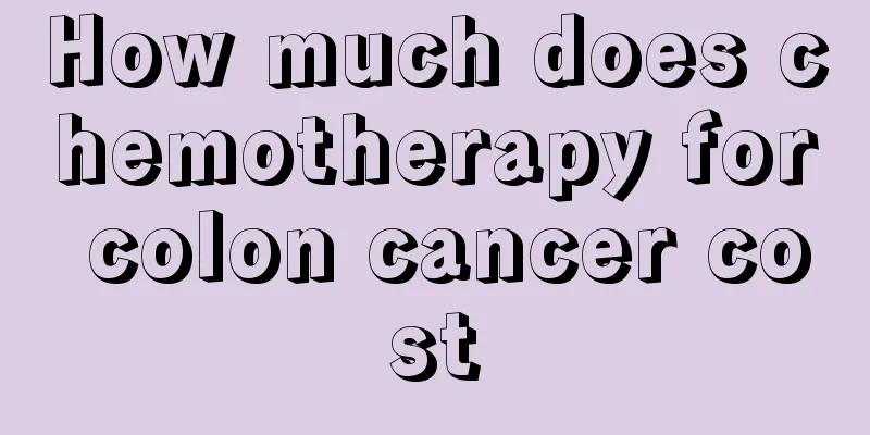 How much does chemotherapy for colon cancer cost