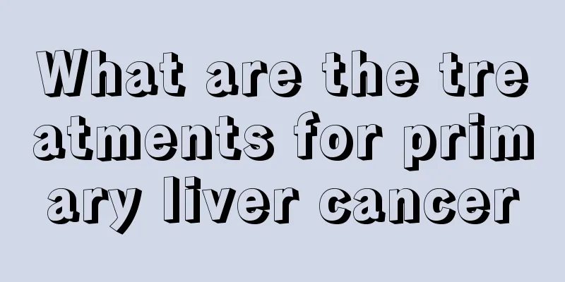 What are the treatments for primary liver cancer
