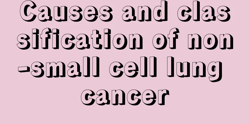 Causes and classification of non-small cell lung cancer