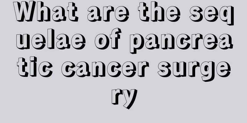 What are the sequelae of pancreatic cancer surgery