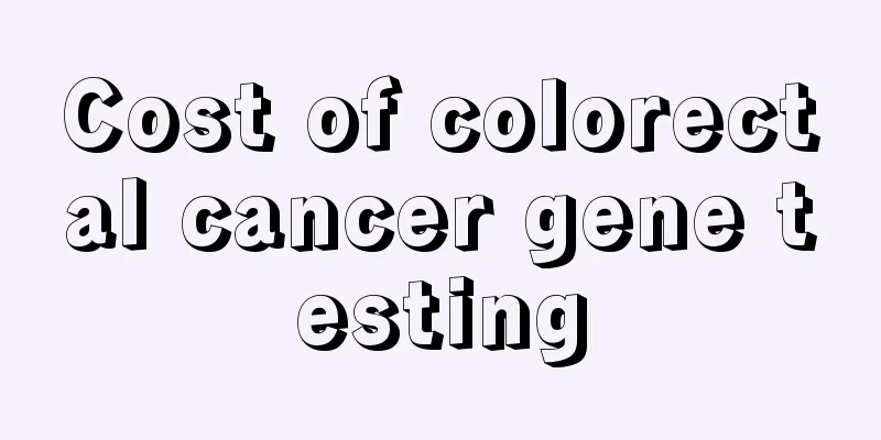 Cost of colorectal cancer gene testing