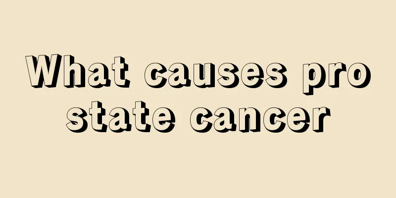 What causes prostate cancer