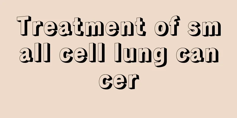 Treatment of small cell lung cancer