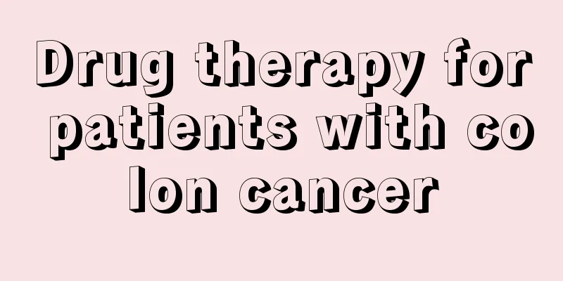 Drug therapy for patients with colon cancer