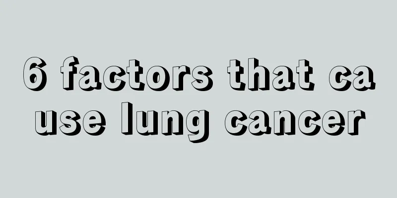 6 factors that cause lung cancer