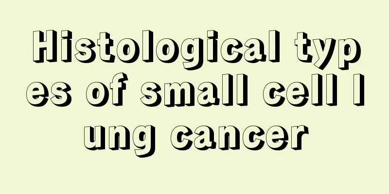 Histological types of small cell lung cancer