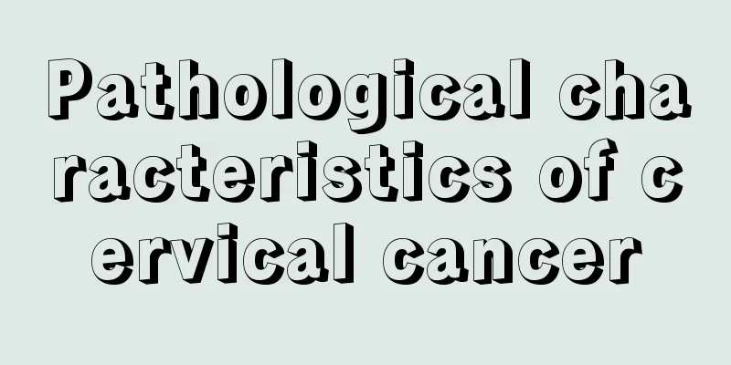 Pathological characteristics of cervical cancer