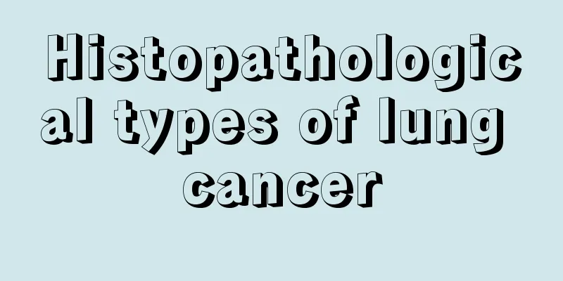 Histopathological types of lung cancer