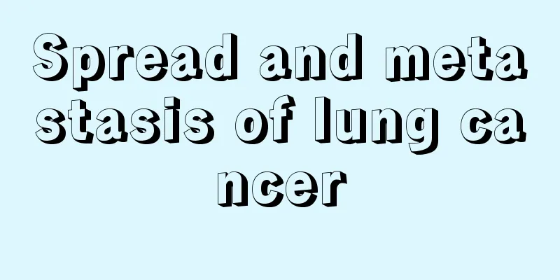 Spread and metastasis of lung cancer