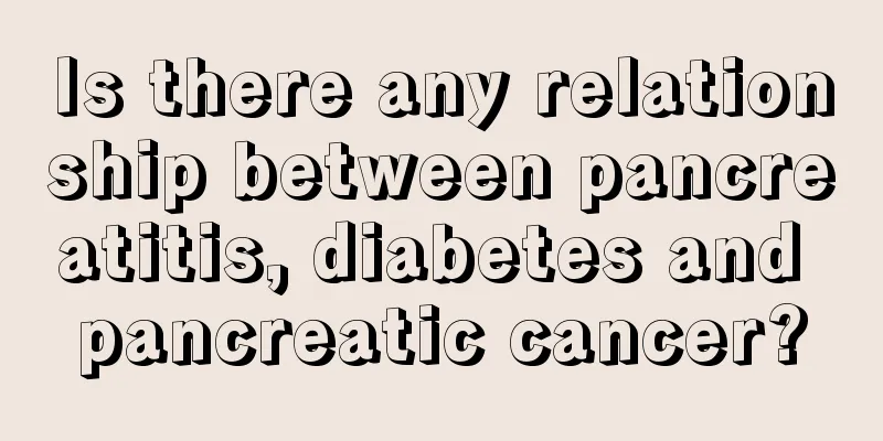 Is there any relationship between pancreatitis, diabetes and pancreatic cancer?