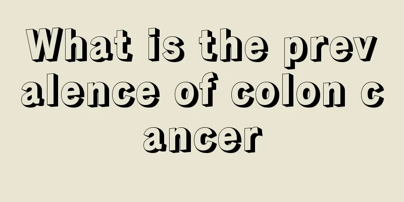 What is the prevalence of colon cancer