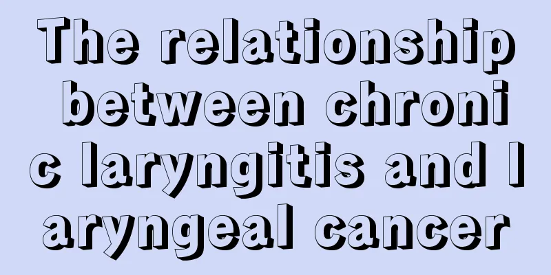 The relationship between chronic laryngitis and laryngeal cancer