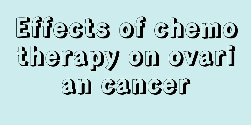 Effects of chemotherapy on ovarian cancer