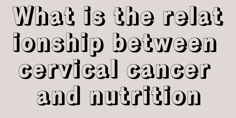 What is the relationship between cervical cancer and nutrition