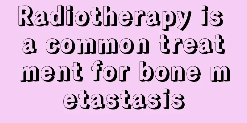 Radiotherapy is a common treatment for bone metastasis