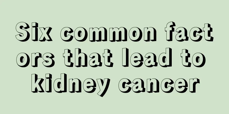 Six common factors that lead to kidney cancer