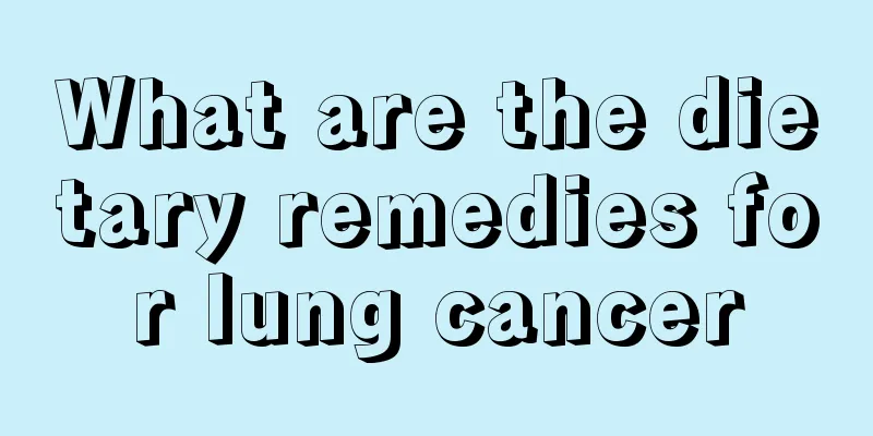 What are the dietary remedies for lung cancer