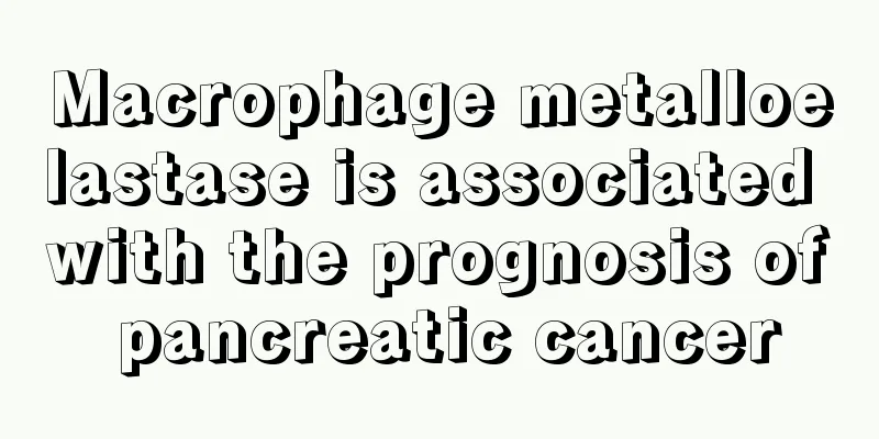 Macrophage metalloelastase is associated with the prognosis of pancreatic cancer