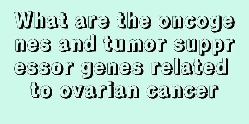 What are the oncogenes and tumor suppressor genes related to ovarian cancer