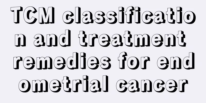 TCM classification and treatment remedies for endometrial cancer