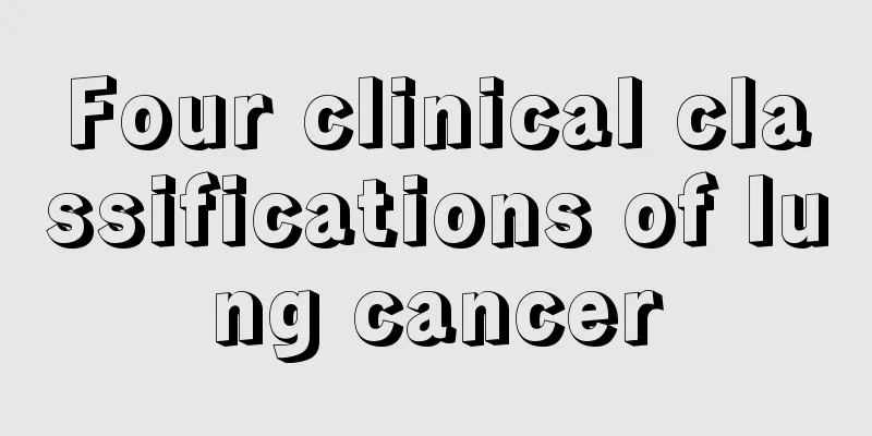 Four clinical classifications of lung cancer