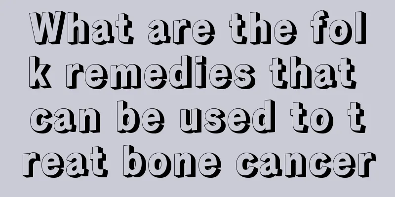 What are the folk remedies that can be used to treat bone cancer