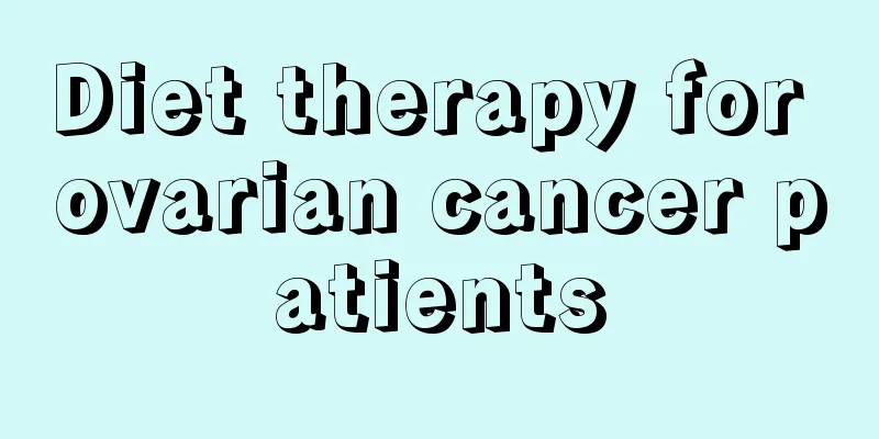 Diet therapy for ovarian cancer patients