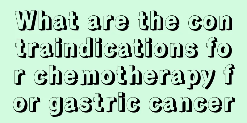 What are the contraindications for chemotherapy for gastric cancer