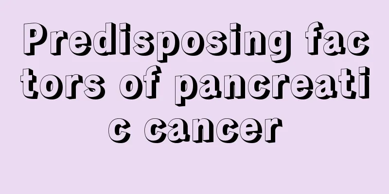 Predisposing factors of pancreatic cancer