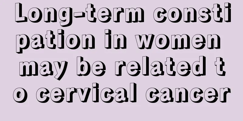 Long-term constipation in women may be related to cervical cancer