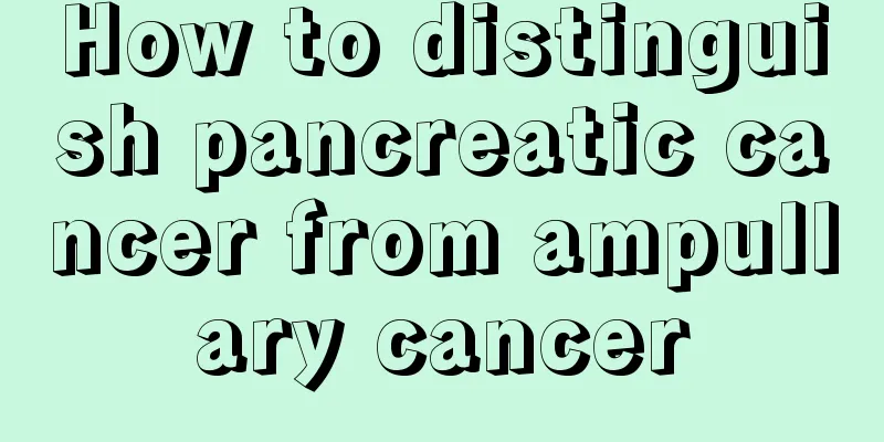 How to distinguish pancreatic cancer from ampullary cancer