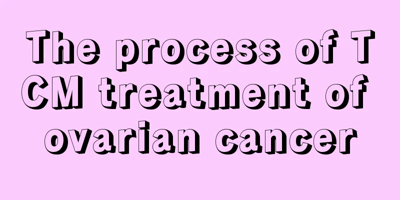 The process of TCM treatment of ovarian cancer