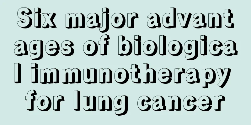 Six major advantages of biological immunotherapy for lung cancer