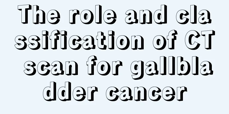 The role and classification of CT scan for gallbladder cancer