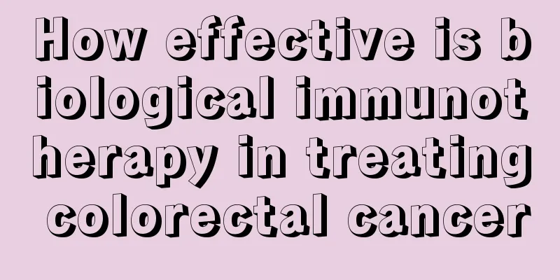 How effective is biological immunotherapy in treating colorectal cancer