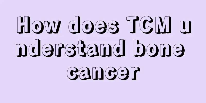 How does TCM understand bone cancer
