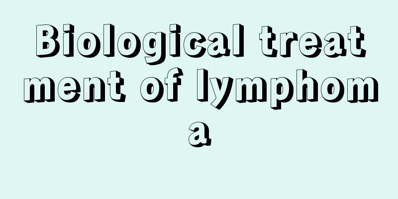 Biological treatment of lymphoma