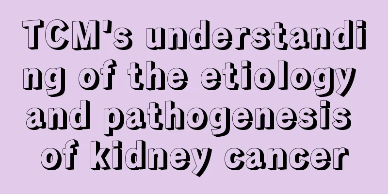 TCM's understanding of the etiology and pathogenesis of kidney cancer