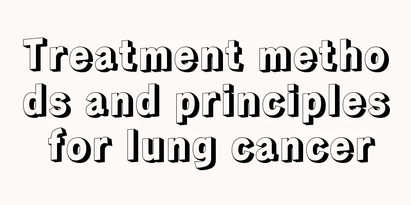 Treatment methods and principles for lung cancer