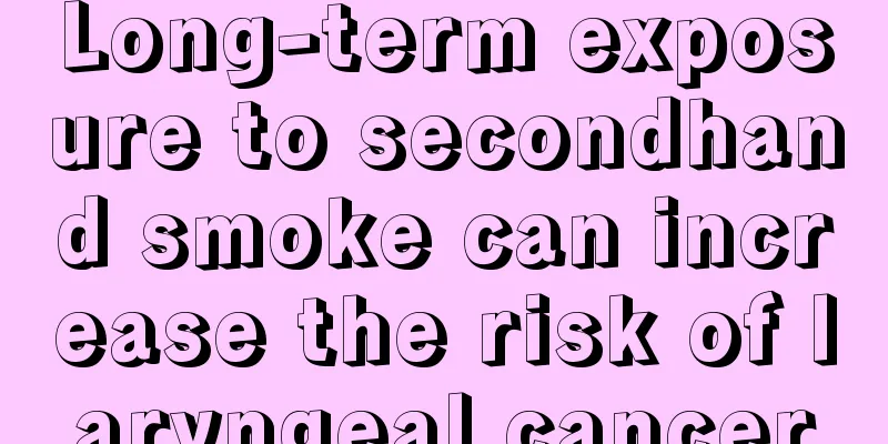 Long-term exposure to secondhand smoke can increase the risk of laryngeal cancer