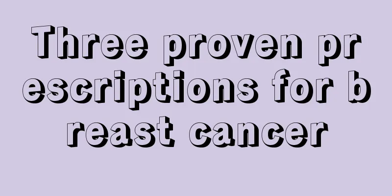 Three proven prescriptions for breast cancer