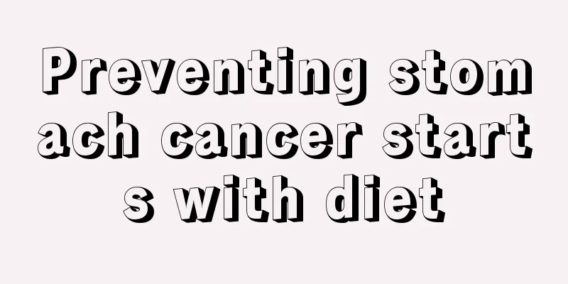 Preventing stomach cancer starts with diet