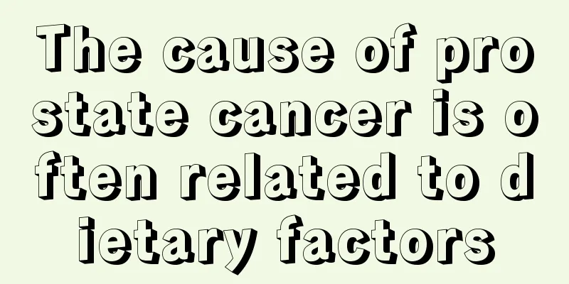 The cause of prostate cancer is often related to dietary factors