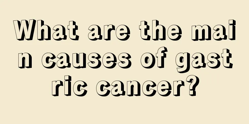 What are the main causes of gastric cancer?