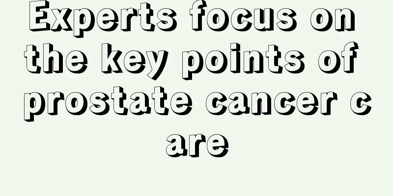 Experts focus on the key points of prostate cancer care