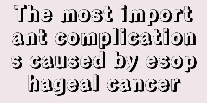 The most important complications caused by esophageal cancer