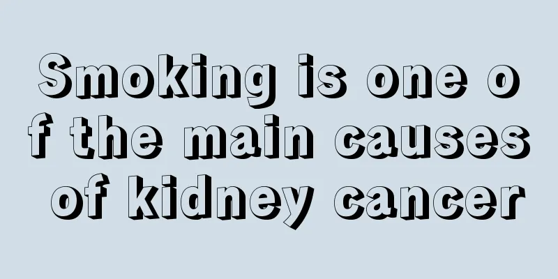 Smoking is one of the main causes of kidney cancer