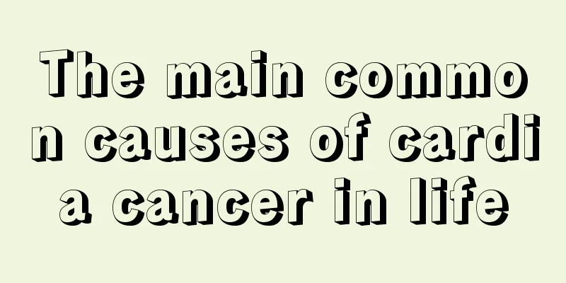 The main common causes of cardia cancer in life